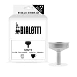 Bialetti,Rechange Originals 1 Entonnoir Aluminium pour Moka Orzo Express 4 Tazze