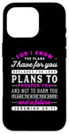 iPhone 16 Pro Christian Jeremiah 29 11 Hope Faith Bible Verses Scripture Case