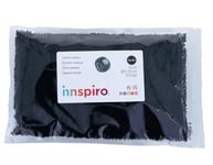 INNSPIRO Rocaille en verre rond opaque noir 2,3 mm 500 g - Sac pour création de bracelets et colliers - Idéal pour l'artisanat et la fabrication de bijoux pour enfants - Perles graines.