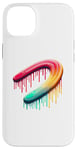 iPhone 14 Plus Dripping Paint Boomerang Thrower Boomerangs Case