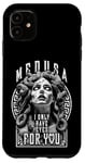 iPhone 11 Valentine's Day Medusa Woman I Only Have Eyes For You Heart Case