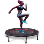 Mini Trampoline Foldable Fitness Jumper Rebounder Bouncer Excercise Gym 40"