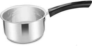 Penguin Home Stainless Steel Milk Pan 14cm 14 cm Pan, Classic Handle