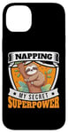 iPhone 14 Plus Napping Superpower Power Nap Lazy Pajama Day Sleep Sloth Case