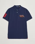 Polo Ralph Lauren Custom Slim Fit Match Club Polo Newport Navy