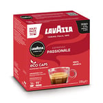 Lavazza A Modo Mio Espresso Passionale, Coffee Capsules, 100% Arabica, Warm and Inviting Taste, Intensity 11/13, Dark Roasting, Perfect for a 40ml Espresso, Compostable, 36 Pods