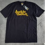 Jackie Brown T Shirt Mens XL Black Quentin Tarantino Official Film Merchandise