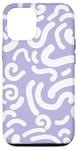 iPhone 13 Purple, Preppy Aesthetic, Abstract, Retro 80s, Danish Pastel Case