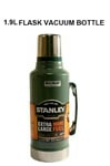 1.9 LITRE - STANLEY FLASK VACUUM BOTTLE HOT & COLD CLASSIC DRINKS THERMOS GREEN