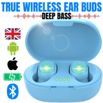 True Wireless Sports Ear Buds Earphones Headphones Bluetooth Iphone Android