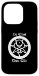 iPhone 14 Pro Do What Thou Wilt Thelema Crowley Mark of the Beast 666 Case