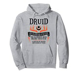 The Druid - Fantasy, RPG, Tabletop RPG, TTRPG, D20 Pullover Hoodie