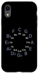 iPhone XR Circle Of Fifths/Fourths Music Theory Tool for Musicians Case