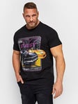 BadRhino Fast and Furious Short Sleeve T-Shirt - Black, Black, Size 4Xl, Men