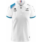 T-shirt Kappa  Polo Acraw BWT Alpine F1 Team 2023  Blanc