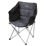 Regatta Great Outdoors Navas Camping Chair - Black Steel - One Size