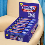 Snickers Protein Bars Milk Chocolate Low Sugar High Protein Snacks 12 x 57g Home