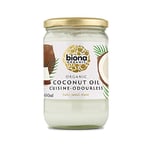 Biona Organic Mild/Odourless Coconut Oil 610 ml (Pack of 6)