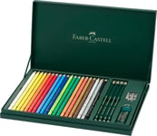 Faber-Castell - Polychromos Gift set + accessories 1 count (Pack of 1) Gift set 