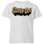 Scooby Doo Retro Colour Logo Kids' T-Shirt - Grey - 9-10 Years - Grey