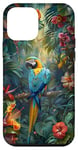 Coque pour iPhone 12 mini Perroquet gris d'Afrique Perroquets gris Oiseau tropical