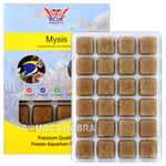 Bcuk Frozen Mysis Fish Food 100g Blister Packs Natural Seahorse Aquarium Tank