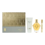 Paco Rabanne Womens Million Gold Eau de Parfum 90ml, 10ml + Body Lotion Gift Set for Her - One Size