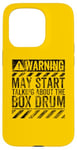 iPhone 15 Pro Funny Warning Sign May Start Talking About Box Drum Case