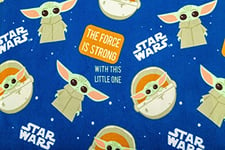 Baby Yoda Fleece Blanket | Star Wars The Mandalorian The Child Design | Super Soft Blanket | Perfect For Any Bedroom, Polyester, 100 x 150cm