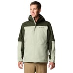 Columbia Men's Hikebound 2 Interchange Jacket, Safari/Greenscape, S