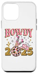 iPhone 12 mini Howdy 2025, new year, 2025, cowgirl, gold silver pink Case