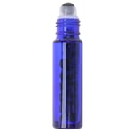 Blue Essential Oil Roller Bottle Simple Portable Glass Roll On Bottle 10MLYe TOU