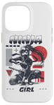 Coque pour iPhone 14 Pro Max Ninja Girl T-Shirt