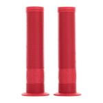 DMR SECT Brick Red Handlebar Grips Push On Moulded MTB BMX