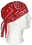 Max-Fuchs Headwrap paisley bandana - red