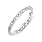 Platinum 0.20ct Diamond Wedding Band Ring