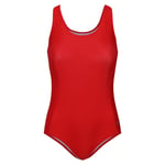 Regatta Womens/Ladies Active II One Piece Swimsuit (Seville) - Navy/Red material_Synthetic - Size 8 UK