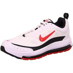 Nike Women's Air Max Running Shoe,White University Red Black Black 01,8.5 UK