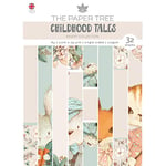 Paper Boutique The Paper Tree-Childhood Tales-Insert Collection, Muted Rustic Tones, A4