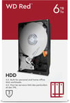 Wd Red 6 To Nas 3,5 Disque Dur Interne-Classe 5400 Rpm,Sata 6 Gb/S,Smr,256 Mo Cache