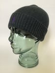 New Men’s Polo Ralph Lauren Grey Extra-fine Merino Wool Classic Cuffed Beanie