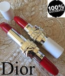 100% AUTHENTIC Ltd Edition DIOR Rouge Couture Colour COMFORT LIPSTICK 999 Satin