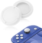 2 Pièces Blanc Capuchon De Joystick Pour Switch Rechange Capuchons De Joystick Thumbsticks Grips Caps Pour Switch Lite Et Pour Switch Oled (Rechange Pièces)