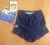 Vintage Mens Speedo Triathlon Shorts Running Cycling Swimming Trunks UK S