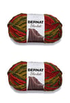 Bernat Blanket Harvest Yarn – Lot de 2 paquets de 300 g – Polyester – 6 super volumineux – 200 m – Tricot/crochet