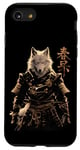 iPhone SE (2020) / 7 / 8 Samurai Wolf Japanese Kanji Samurai Warrior Wolf Case