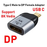 Adaptateur USB Type C Compatible HDMI vers DP/VGA/Mini DP/RJ45 4K/8K 60Hz,Convertisseur de Transfert Vidéo pour Ordinateur Portable,Téléphone,Macbook Pro Air - Type HD002