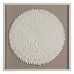 Kanvas Deco Vit Beige-brun (taupe) 90 x 5 x 90 cm