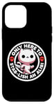 iPhone 12 mini Only Here To Stab-Lish An Alibi Cat Lover Sarcasm Funny Cat Case