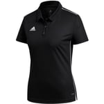 Naisten urheilupaita Adidas Core 18 Polo Women 84114 CE9039, musta